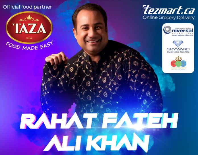 Rahat Fateh Ali Khan in Taza Halal Foods Concert