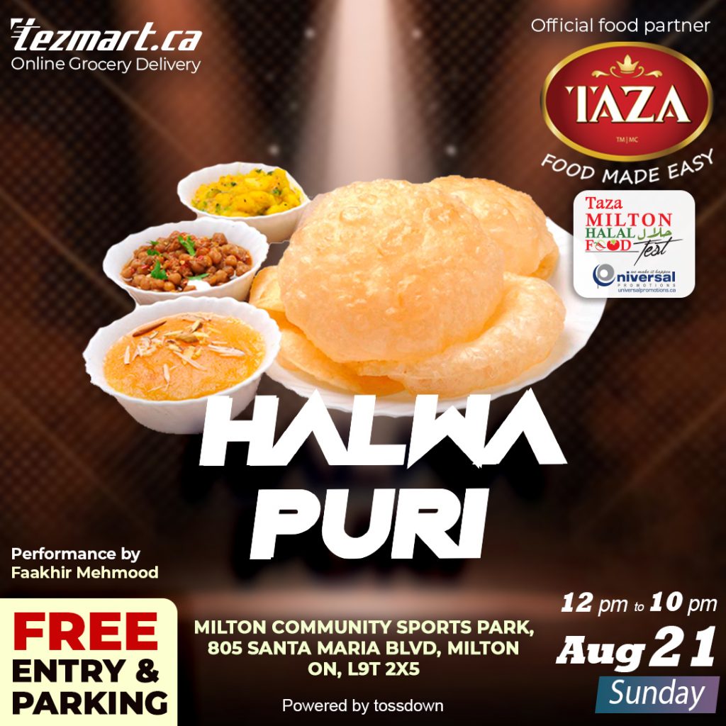 Halal Food Festival | Halwa Puri