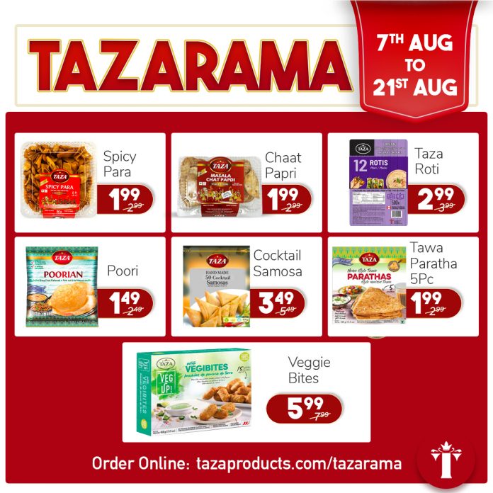 Introducing monthly savings with TAZARAMA!